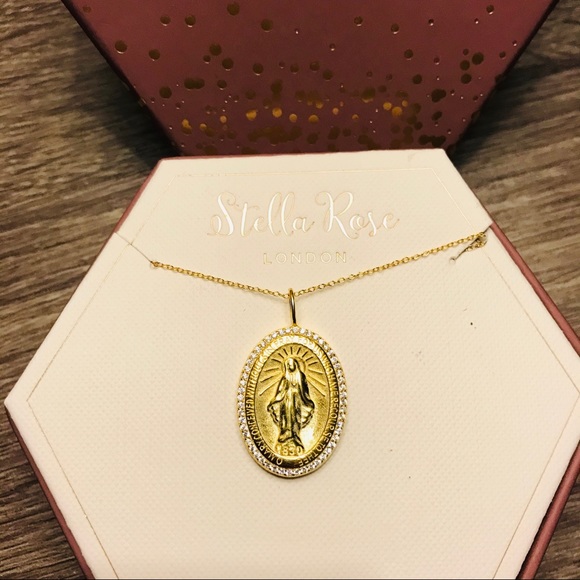 SOLD Stella Rose London religious necklace - Picture 3 of 4